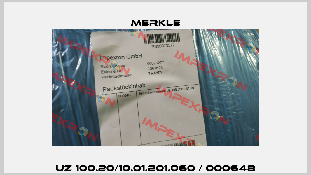 UZ 100.20/10.01.201.060 / 000648 Merkle