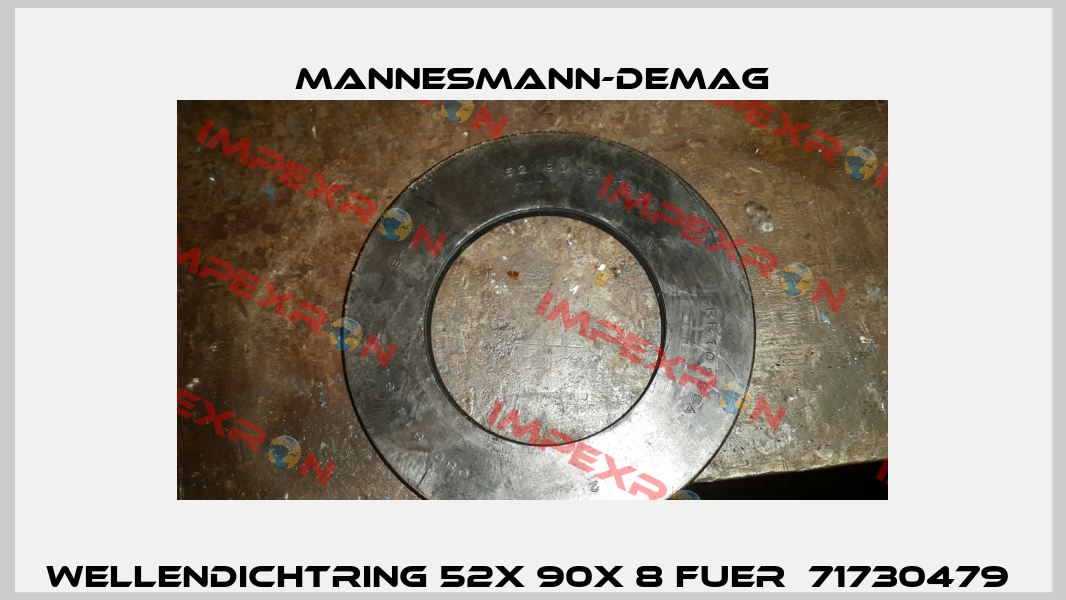 Wellendichtring 52X 90X 8 fuer  71730479  Mannesmann-Demag