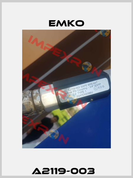 A2119-003   EMKO