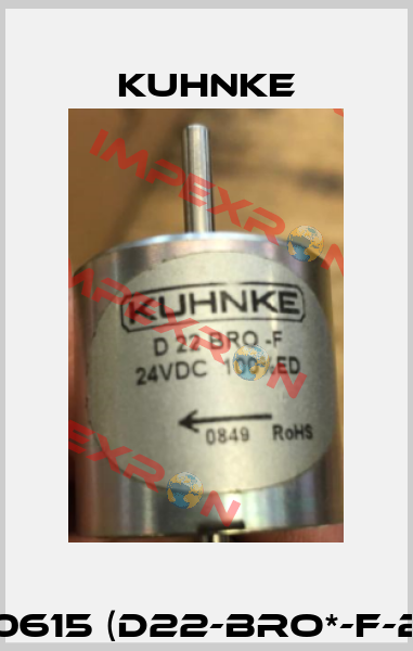 130.000615 (D22-BRO*-F-24VDC) Kuhnke