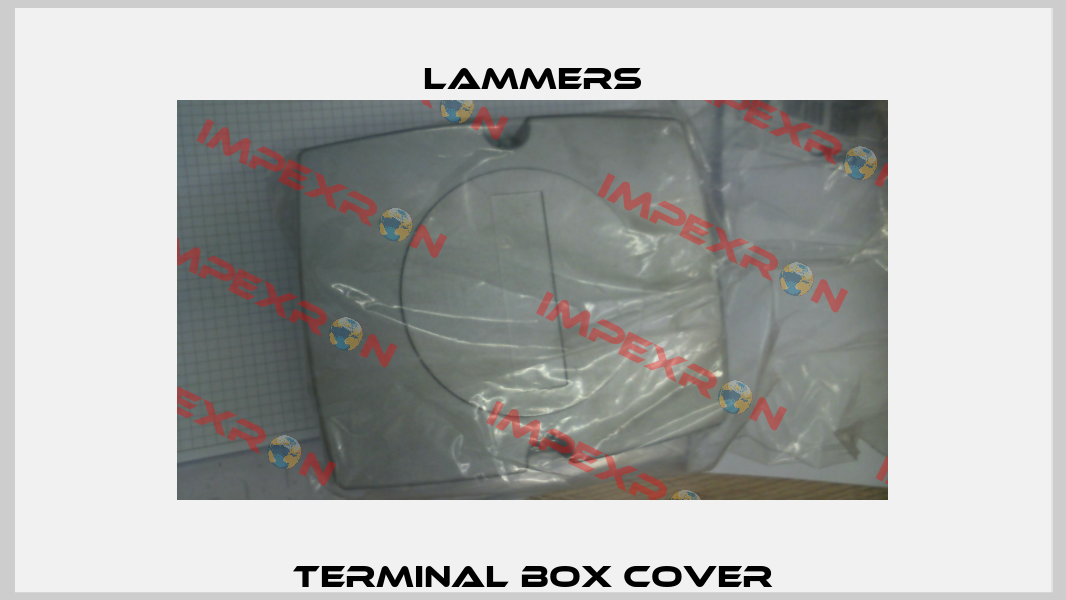 Terminal box cover Lammers