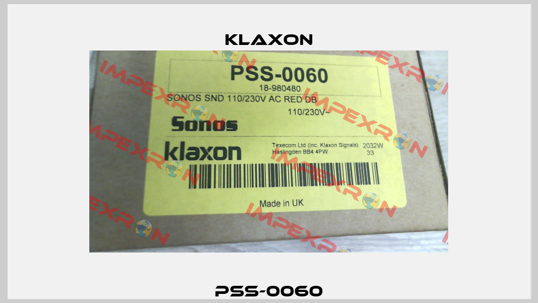 PSS-0060 Klaxon