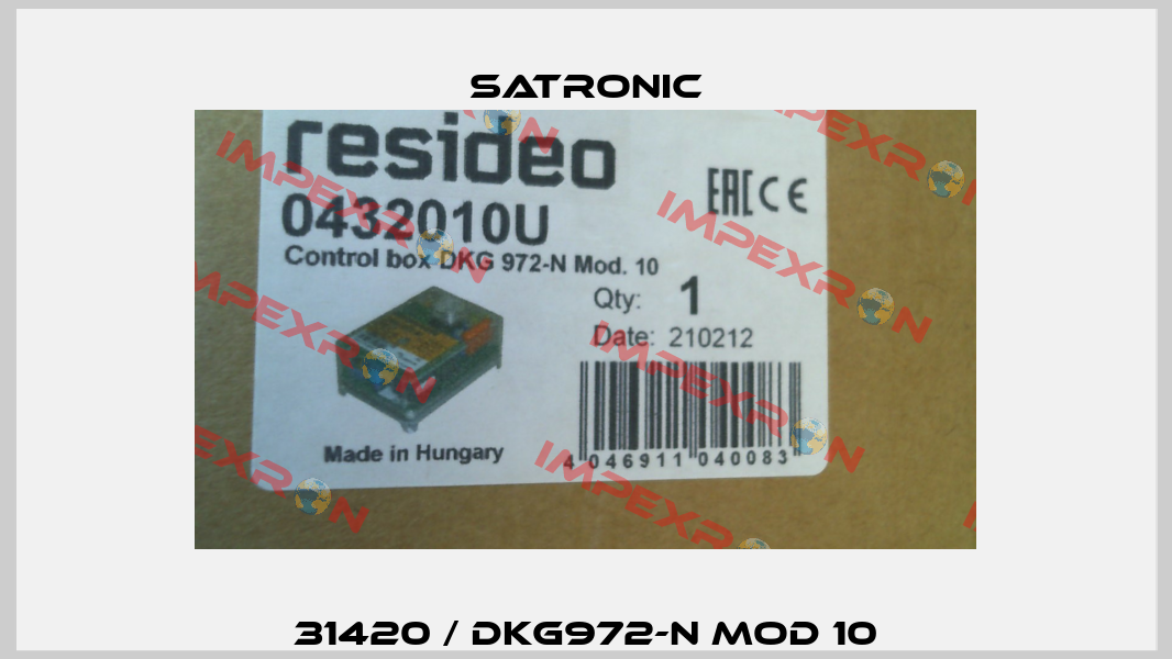 31420 / DKG972-N MOD 10 Satronic