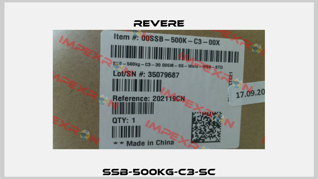 SSB-500kg-C3-SC Revere