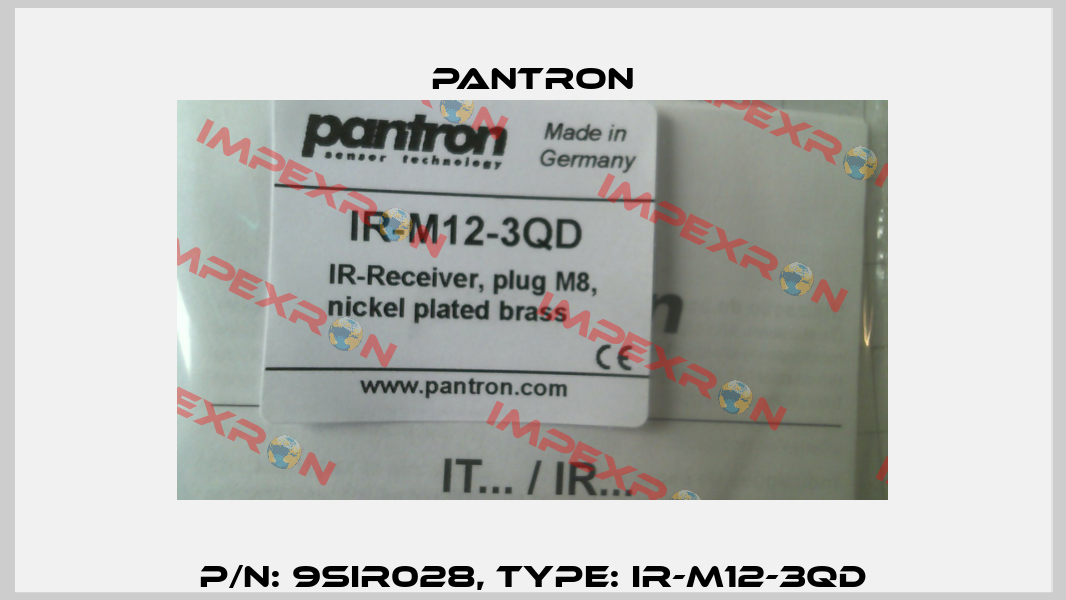P/N: 9SIR028, Type: IR-M12-3QD Pantron