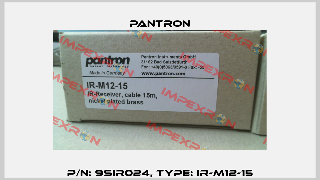 p/n: 9SIR024, Type: IR-M12-15 Pantron